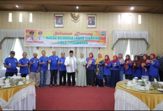 Bupati Pasaman Benny Utama Sambut Kedatangan IKLS Pekan Baru