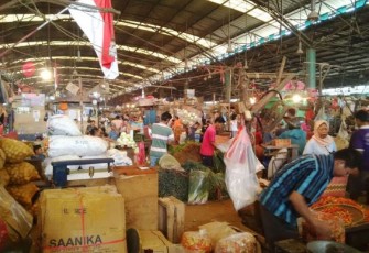 Foto Pasar Induk Kramat Jati: Pinterest 