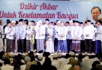 Deklarasi Kiai Kampung Nusantara Dukung Prabowo-Gibran 