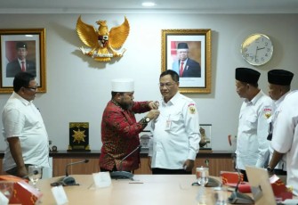 Wali Kota Bengkulu Helmi Hasan Kunjungi Kantor Badan Pembina Ideologi Pancasila di Jalan Veteran III Jakarta