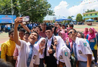 Gubernur Kepri H Ansar Ahmad Hadir di HUT ke-45 Smanda Tanjungpinang