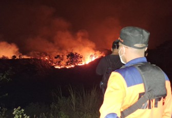 Kondisi Kebakaran TN Gunung Ciremai