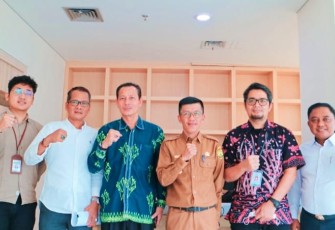 Pj Wali Kota Tanjung pinang Hasan Temui Direktur IPEK Bappenas dan Dirjen PPI Kemenkoinfo Dalam Upaya Penataan Kota