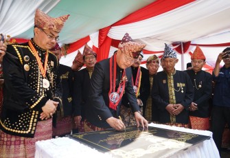 Peresmian Kantor Badan Musyawarah Adat Bengkulu