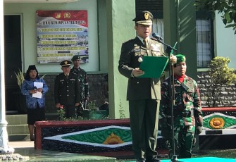 Dandim 1310/Bitung Pimpin Upacara Peringatan Hari Kesaktian Pancasila