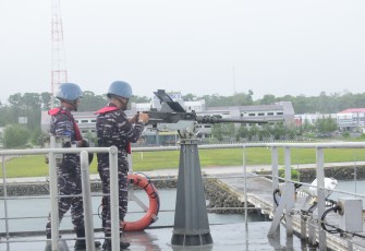 Jajaran Koarmada III Uji Kesiapan Operasi Alutsista