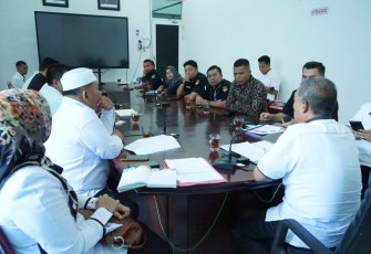 Bupati Asahan Terima Audiensi Komisi Pemilihan Umum  