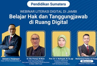 Webinar Literasi Digital “Literasi Digital– Belajar Hak dan Tanggungjawab di Ruang Digital”