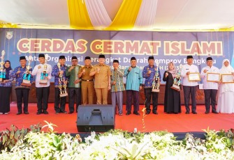Lomba Qasidah Rabana dan Cerdas Cermat Islami antar OPD Provinsi Bengkulu Ditutup Meriah