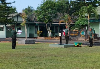  Hari Bela Negara ke 75, Kodim 0801/Pacitan menyelenggarakan upacara, yang berlangsung di lapangan Makodim Jl. Letjen Suprapto No. 42 Pacitan, Selasa (19/12/2023)