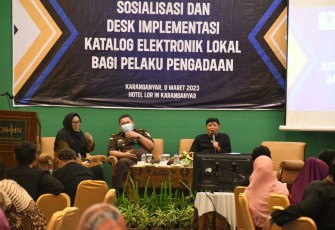 Pemkab Karanganyar Gelar Sosialisasi dan Desk Implementasi E-katalog) Lokal Bagi Pelaku Pengadaan