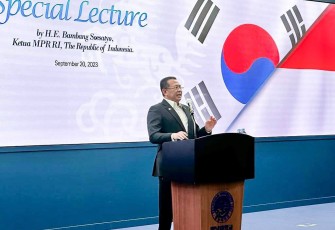 Ketua MPR RI Bamsoet saat Berikan Kuliah Umum di Yeungnam University, Korsel