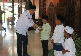 Forkopimda Tulungagung Doa Bersama Anak Yatim