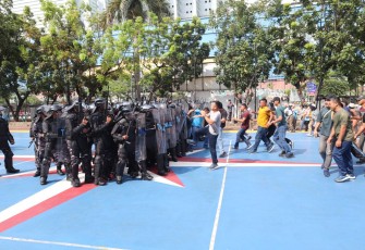 Latihan Pengamanan Pemilu 2024