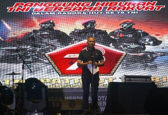 Komandan Korem 041/Gamas Brigjen TNI Rachmad Zulkarnaen