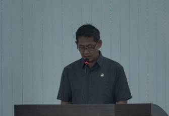 Wawali Hengky Honandar Mengikuti Rapat Paripurna Pertanggungjawaban APBD 2022