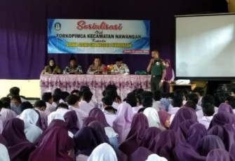 Pembekalan wasbang pelajar 