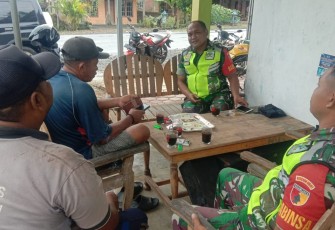 Komsos bersama warga binaan 