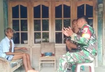 Komsos bersama warga binaan 