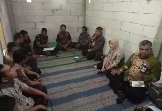 Rapat sosialisasi TMMD 