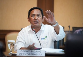 Deputi bidang Perkoperasian KemenKopUKM Ahmad Zabadi