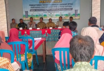 Suasana Penyuluhan PTSL Wilayah Desa Binaan 