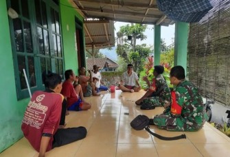 Komsos bersama warga binaan