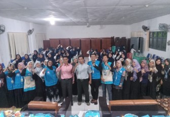Gercep Padangsidimpuan Photo bersama dengan Kadis Sosial Zufri Nasution