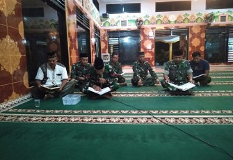 Tadarus Al-Qur'an Anggota Kodim 0806/Trenggalek 