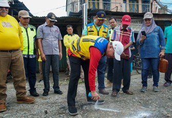 Gubernur Bengkulu Rohidin Mersyah Tinjau Titik Nol Pembanguan di Bengkulu Selatan 