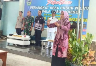 Pelantikan kepala dusun wilayah desa binaan 