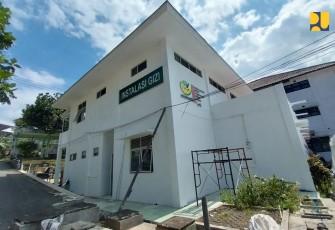 Bangunan Puskesmas Cijedil Kabupaten Cianjur 