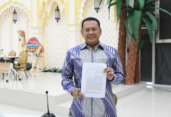 Bambang Soesatyo kembali maju caleg DPR RI dapil 7 Jateng, Sabtu (13/5)