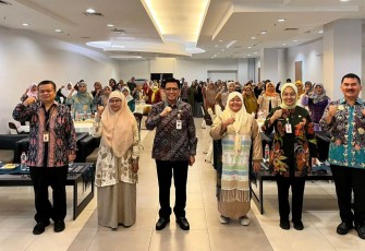Bimtek Ecoprint dan Workshop Digital Pemasaran Produk UMKM di Medan, Senin (15/5)