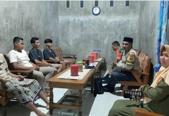 Anjangsana bersama warga binaan 