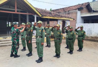 Pelatihan linmas desa binaan