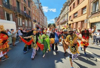 Pentas kesenian Indonesia di L'Armada Prancis 