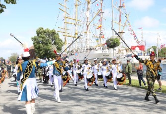Atraksi Satlat KJK 2023 di Fredrikstad, Norwegia