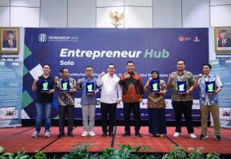 Enterpreneur Hub 2023 rangkaian HUT UMKM di Kota Surakarta, Rabu (9/8)