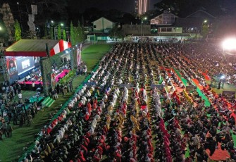 Rekor MURI Sujud Syukur Kodam XIV/Hsn