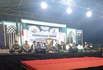 Pengajian Umum dan Pengukuhan Amaliah Istighosah MWC NU