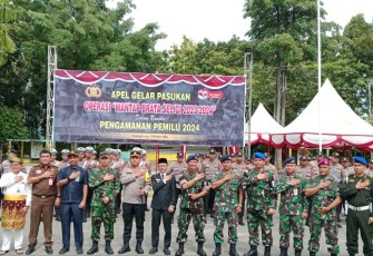 Apel Gelar Pasukan Operasi Mantab Brata Seligi 2023 Kota Tanjungpinang 