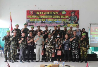 Kodim 1001/HSU-BLG Bersama Keluarga Besar TNI 
