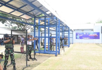 Pekan Olahraga Koharmatau Cabor Menembak
