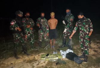Penyelundupan Narkotika 10 Kg Sabu di Perbatasan RI - Malaysia 