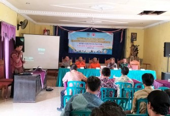 Sosialisasi Mitigasi Penanganan Tanggap Bencana di Wilayah Desa Binaan, Sabtu (25/11)