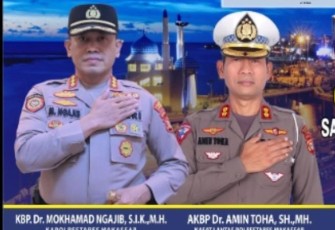 Kasatlantas Polrestabes Makassar AKBP Dr. Amin Toha
