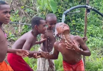 Kado Natal Terindah Buat Warga Kampung Sisik, Kabupaten Jayapura 