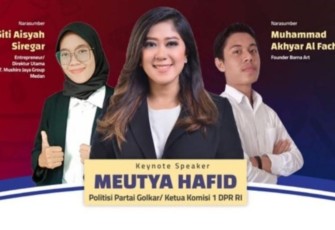 Meutya Hafid Ketua Komisi I DPR RI 