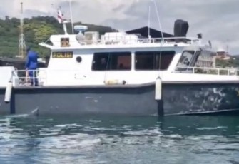 Kapal patroli Ditpolairud Polda NTT 